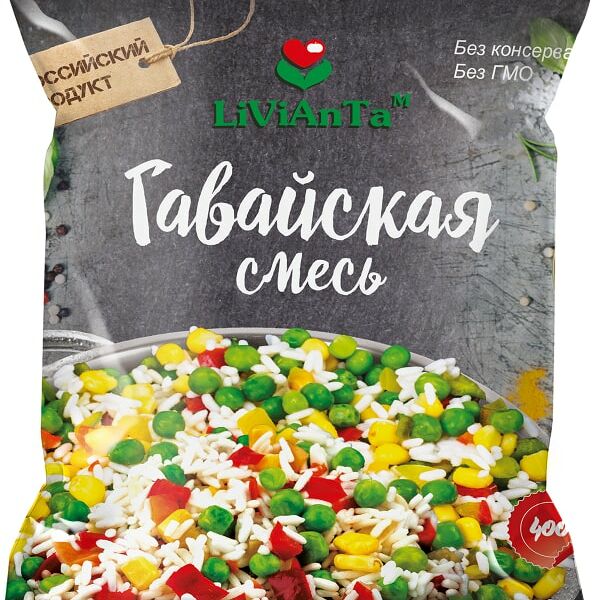 Смесь гавайская Livianta 400г