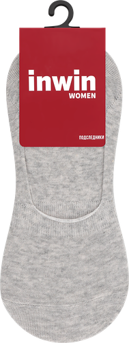 Подследники женские INWIN цвет серый меланж, Арт. EHL15050