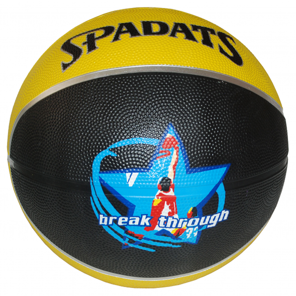Мяч баскетбольный Spadats двухцветный, размер 7