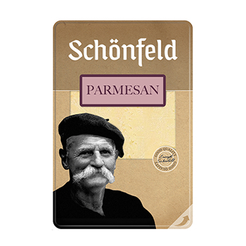 

Сыр Schonfeld Пармезан нарезка 43% 125 г