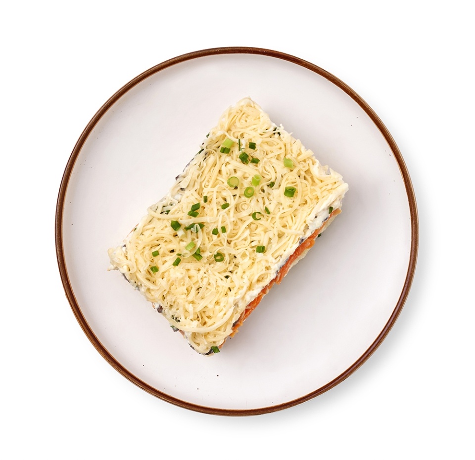 

Салат слоёный с курицей и грибами, «Уже готово», 330 г
