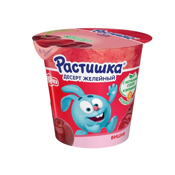 Желе Растишка Вишня с натуральным соком 100 г