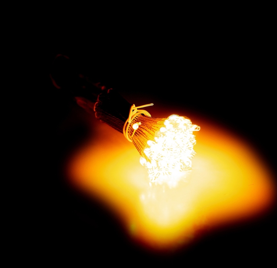 

Электрогирлянда Luca Lighting одуванчик серебряный мерцающий тёплый белый свет 100 led