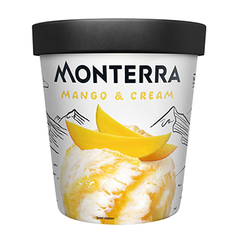 

Мороженое Monterra Манго-Сливки, 281 г