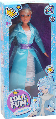 Игрушка LOLA FUN Кукла-принцесса 29см, Арт. 115078