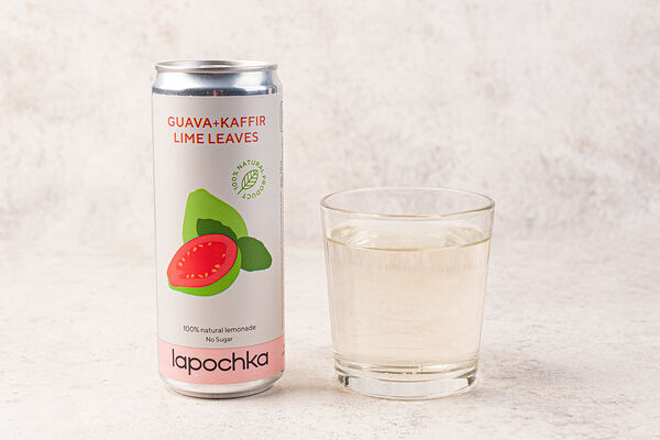 Лимонад Lapochka гуава + лайм, кафе