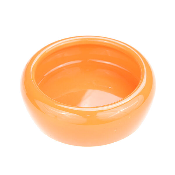 Миска для грызунов 10 см (200 мл) оранжевая