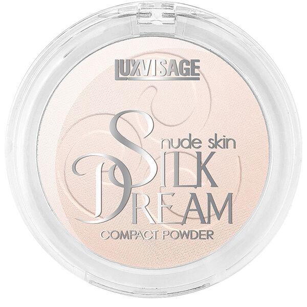 Пудра компактная LUXVISAGE Silk Dream nude skin 10 г 1 тон