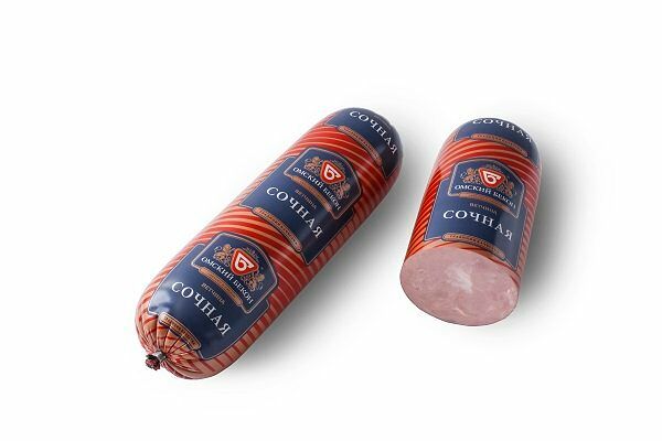 Ветчина Сочная ТМ Омский Бекон 500 г