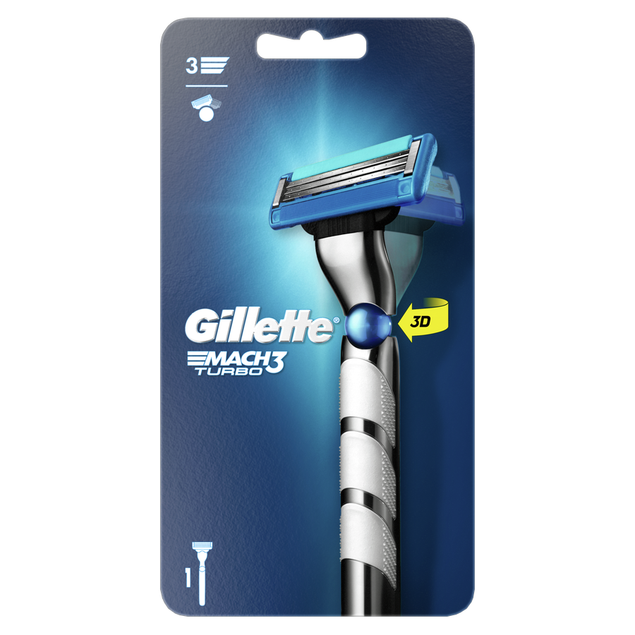 

Бритва Gillette Mach3 Turbo