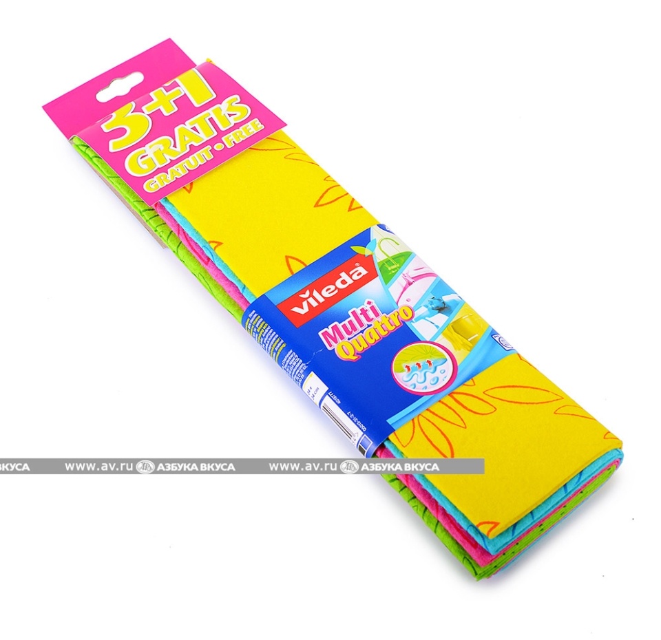 

Салфетка Vileda универсальная 4шт. Германия