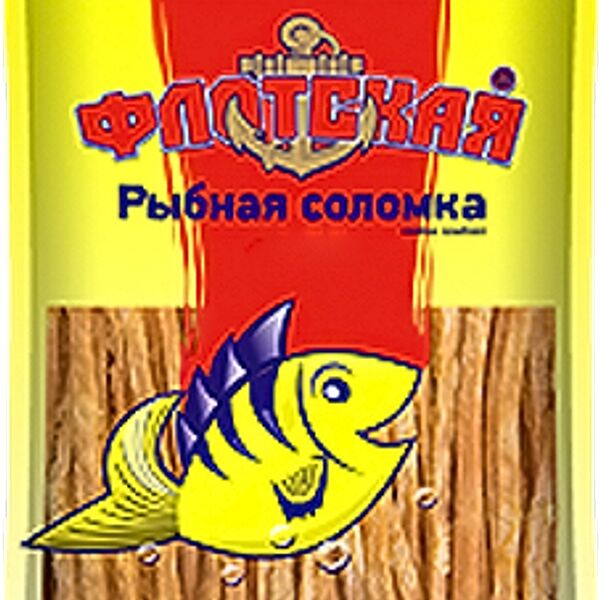 Соломка Флотская рыбная солено-сушеная 15г