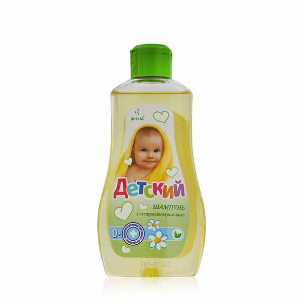 Детский шампунь для волос Весна с экстрактом ромашки