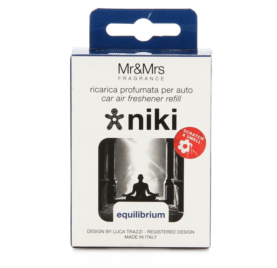 

Сменный блок ароматизатора Mr&Mrs Fragrance NIKI EQUILIBRIUM 1 шт Италия