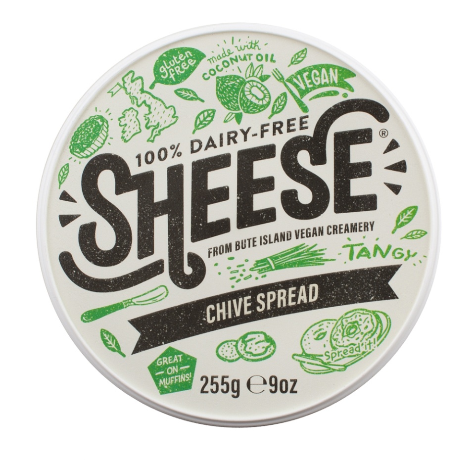

Спрэд веганский Sheese Bute Island c зеленым луком 255 г