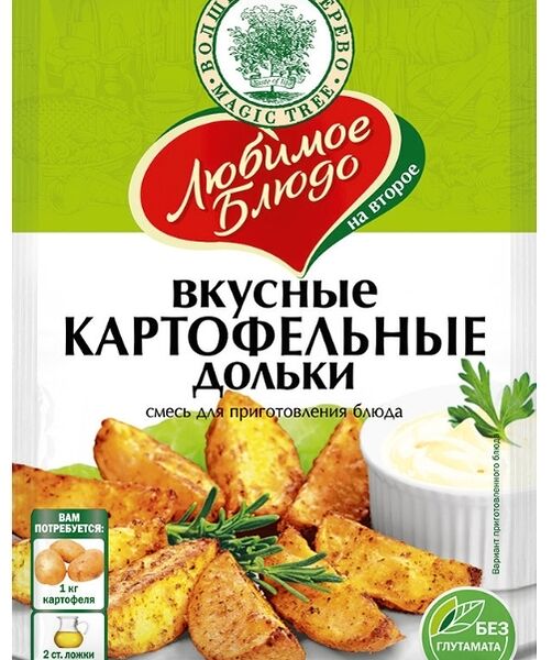 Смесь для приготовления блюда Волшебное дерево Вкусные картофельные дольки