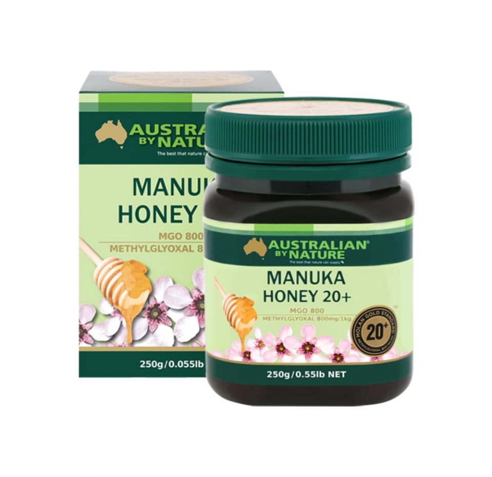 

Мёд манука 20+ (MGO 800+), Australian By Nature, 250 г, Австралия