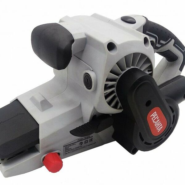 Ленточная шлифмашина Ресанта ЛШМ-75/900, пылесборник, лента 75мм, кабель 2 м