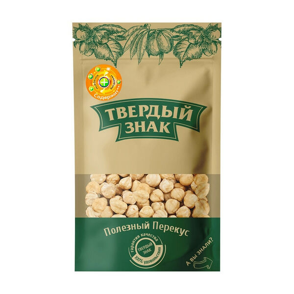 Фундук Твердый знакъ очищенный 150г