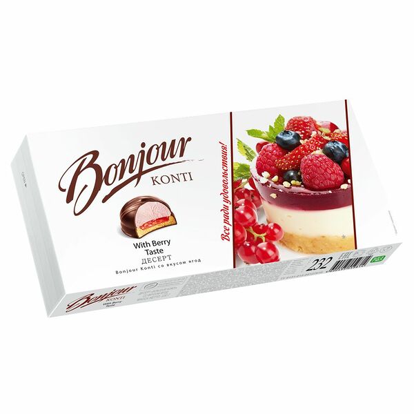 Десерт Bonjour со вкусом Ягод