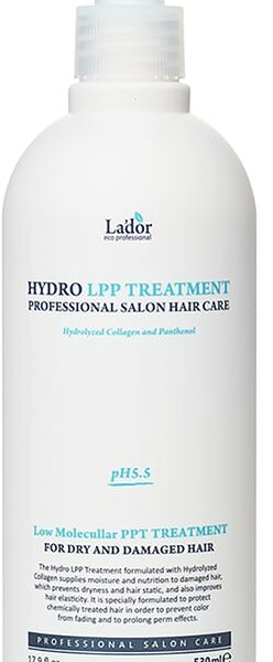 Маска для волос LaDor Hydro LPP Treatment Увлажняющая для сухих и поврежденных волос 530мл
