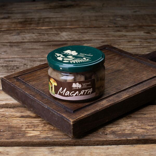 Маслята маринованные резаные