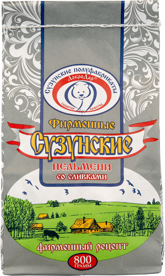 

Пельмени ДоброДар Сузунские Фирменные со сливками 800 г