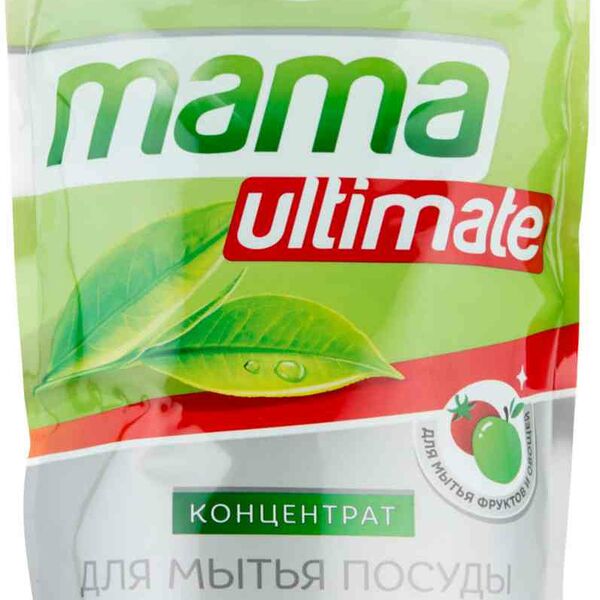 Концентрат для мытья посуды и детских принадлежностей Mama Ultimate с ароматом зелёного чая