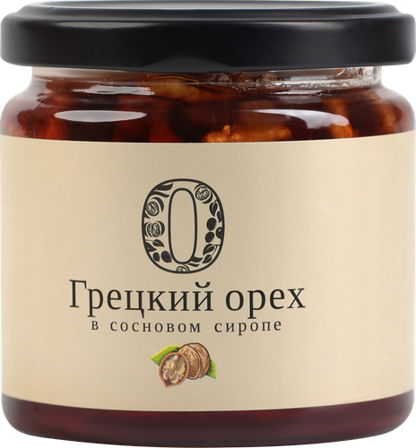 

Орех грецкий РУССКИЙ ЛЕС в сосновом сиропе, 220г