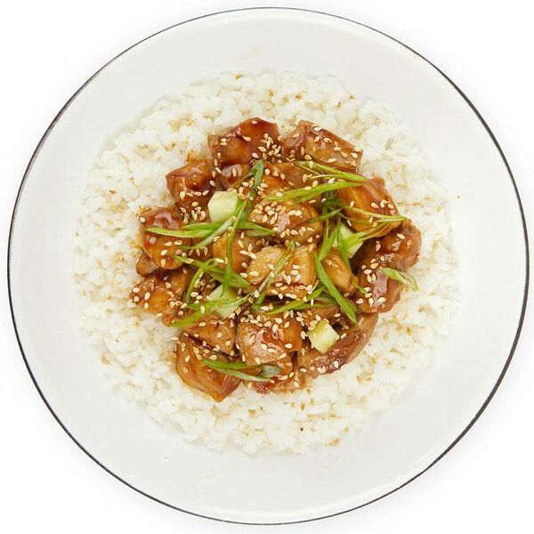 Курица Шеф Перекрёсток терияки на рисе, 250г