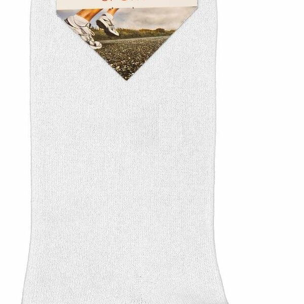 Носки мужские ХОХ укороченные белые SPM180, размер 27