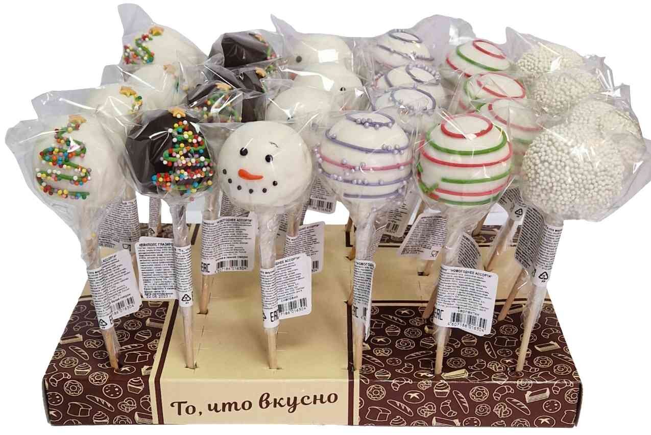 

Кейкпопс Lenco Новогоднее в ассортименте 1 шт