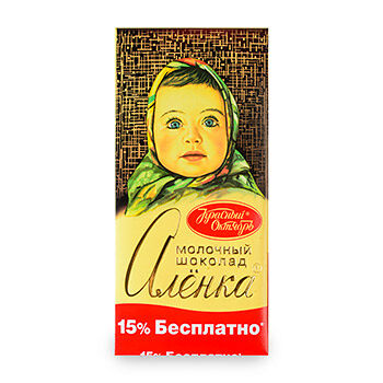 Шоколад молочный Красный Октябрь Аленка 200г