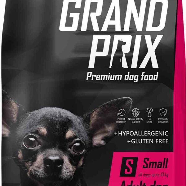 Корм для собак мелких и миниатюрных пород Grand Prix Adult Small