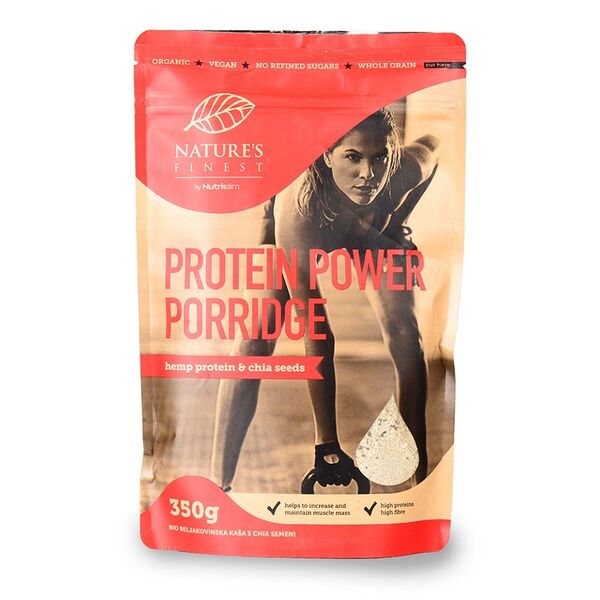 Каша овсяная с протеином конопли и чиа Nature's Finest
