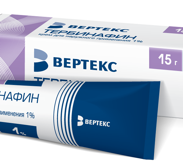 Тербинафин-Вертекс крем 1% 15 г