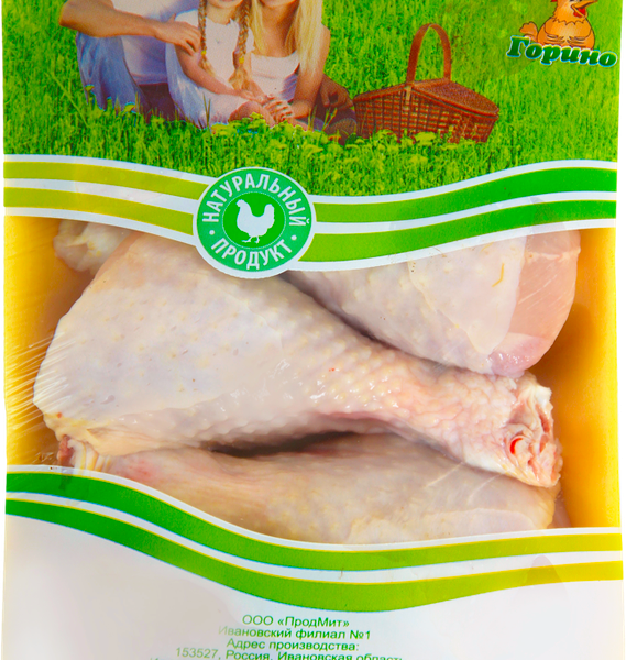 Цыпленок-бройлер ГОРИНО Голень подл охл вес до 1.4 кг