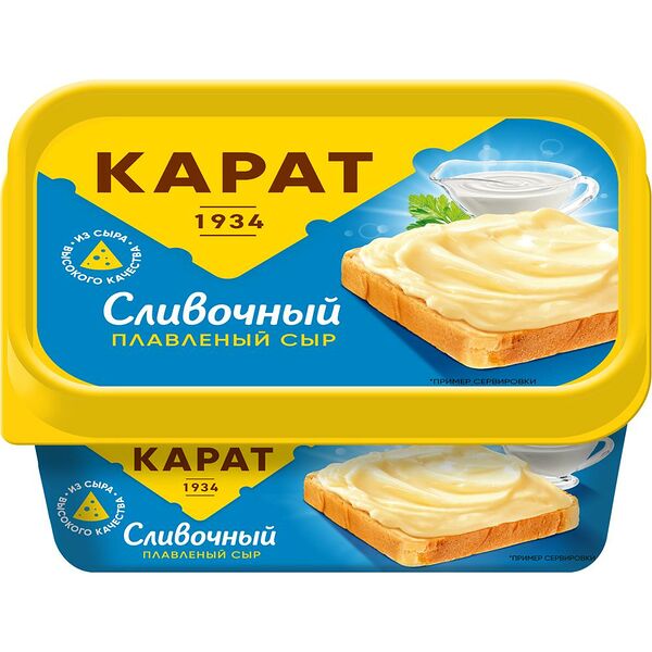 Сыр плавленый сливочный 