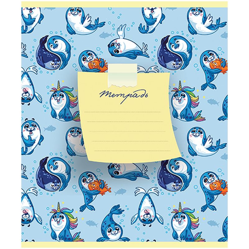 

Тетрадь ПЗБМ Лама и друзья А5 в линейку 12 листов в ассортименте 1 шт