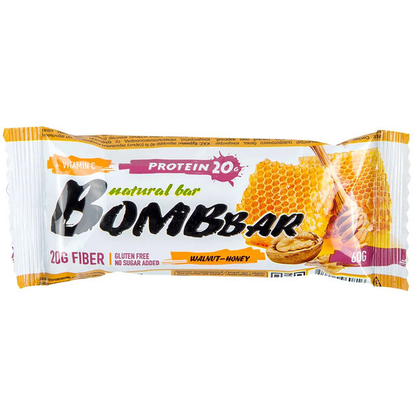 BomBBar протеиновый батончик - грецкие орехи с медом