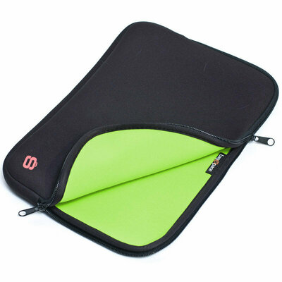 13.3" Папка для ноутбука Bagspace PS-812-12GN (черно-зеленая)