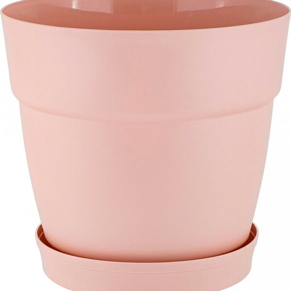 Горшок для цветов InGreen Villa de Fiori с фиксируемым поддоном английская роза 20см 4л