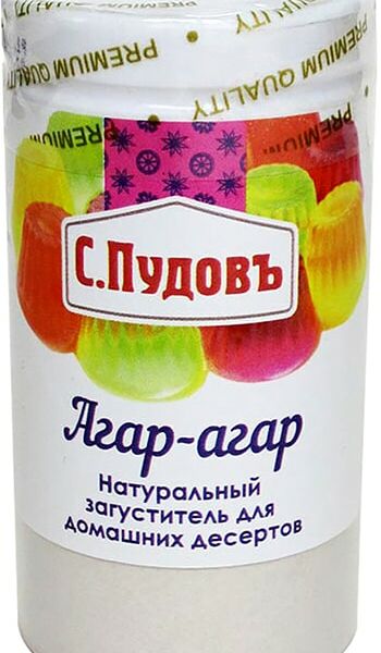 Агар-агар С.Пудовъ 40г