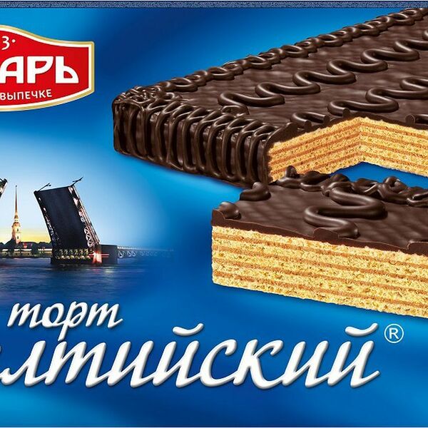 Торт вафельный Пекарь Балтийский (Крупской)