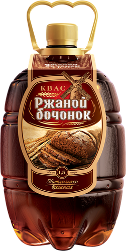 

Квас Ржаной бочонок 1.5 л