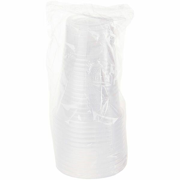 Стаканы одноразовые прозрачные Пр!ст, 12x200мл