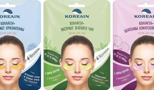 Патчи Koreain Glitter Eye Patch для ухода за кожей вокруг глаз в ассортименте 1шт.