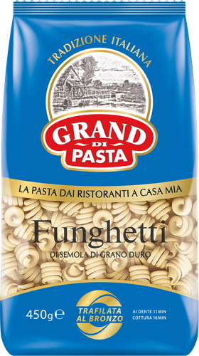 

Макароны Grand Di Pasta Funghetti, 450 г