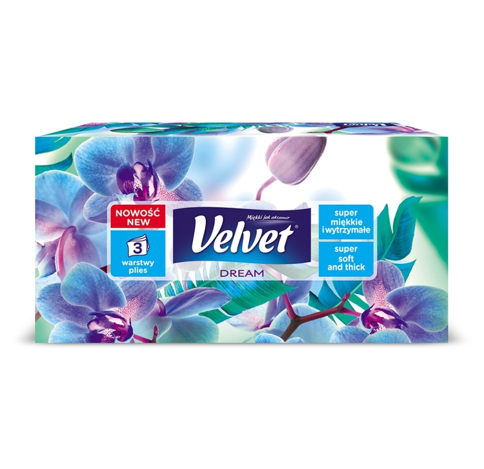 

Салфетки универсальные трехслойные 205 х 210 мм, Velvet 90 шт