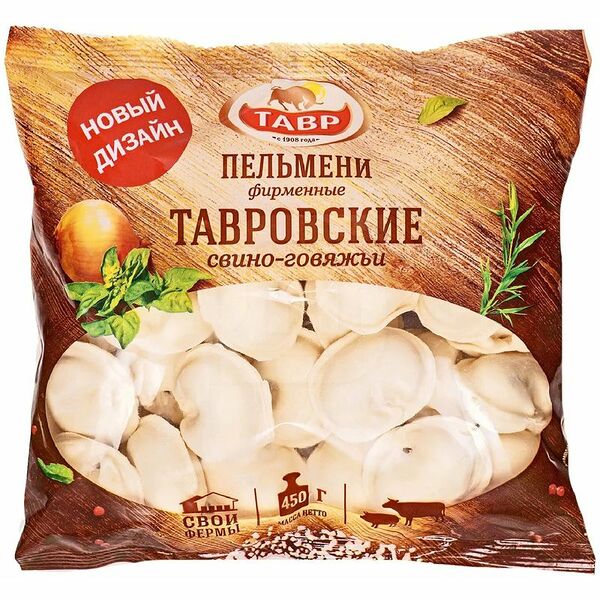 Пельмени Тавр Тавровские 450 г